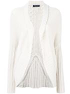 Twin-set Loose Fit Knit Cardigan, Women's, Size: Medium, Nude/neutrals, Acrylic/polyester/wool
