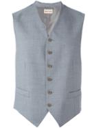 Romeo Gigli Vintage Classic Waistcoat, Men's, Size: 48, Grey