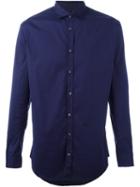 Dsquared2 Classic Shirt, Men's, Size: 54, Blue, Cotton/spandex/elastane