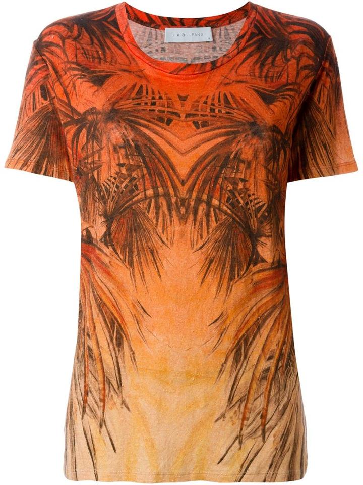 Iro Palm Tree Print T-shirt