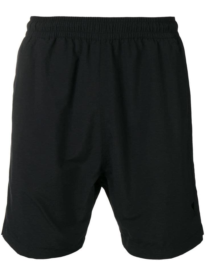 Ami Alexandre Mattiussi Ami De Coeur Long Swimshort - Black