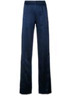 Jonathan Simkhai Wide-leg Trousers - Blue