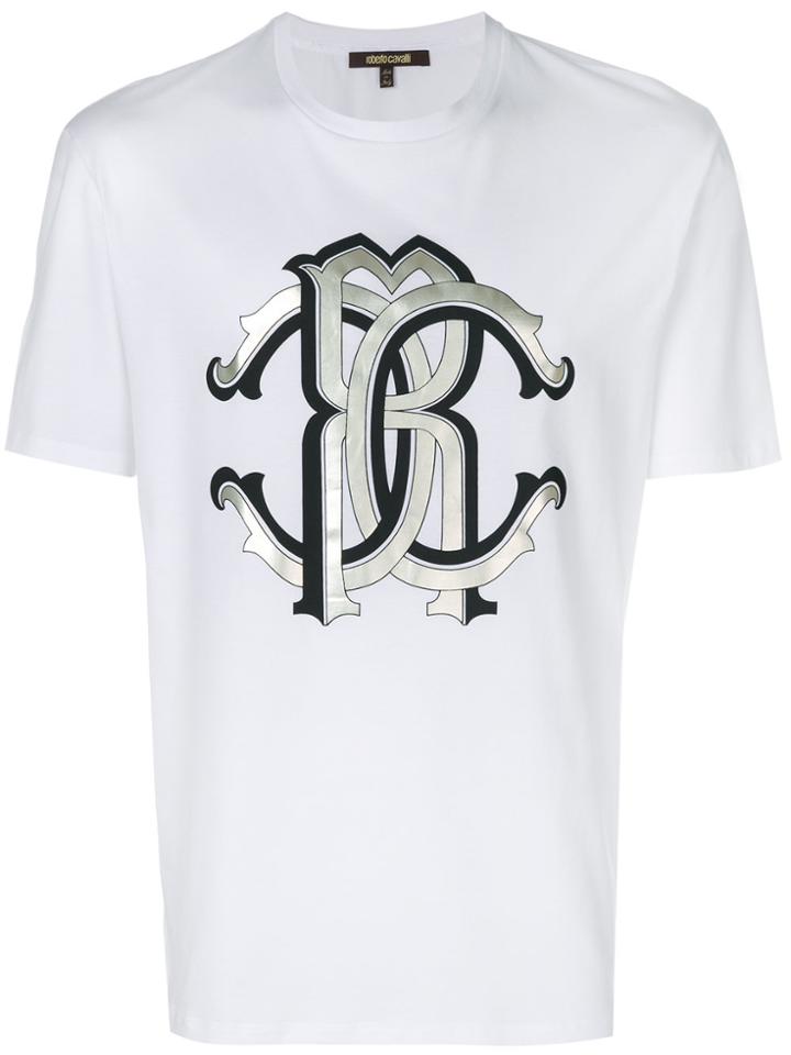 Roberto Cavalli Printed T-shirt - White