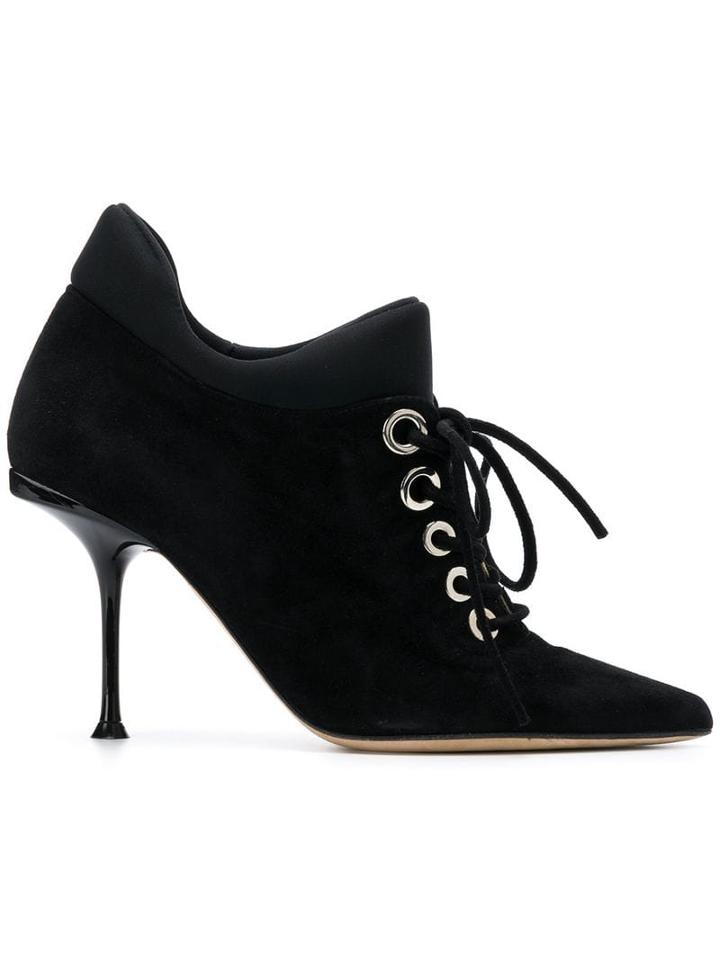Sergio Rossi Sr Milano Ankle Booties - Black