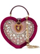 Dolce & Gabbana My Heart Shoulder Bag - Pink & Purple