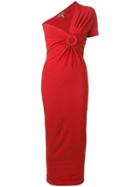 Romeo Gigli Vintage 1990's Fitted Dress - Red