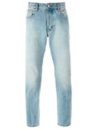 Ami Alexandre Mattiussi Straight Leg Jeans, Men's, Size: 33, Blue, Cotton