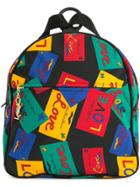 Yves Saint Laurent Vintage Love Printed Backpack - Multicolour