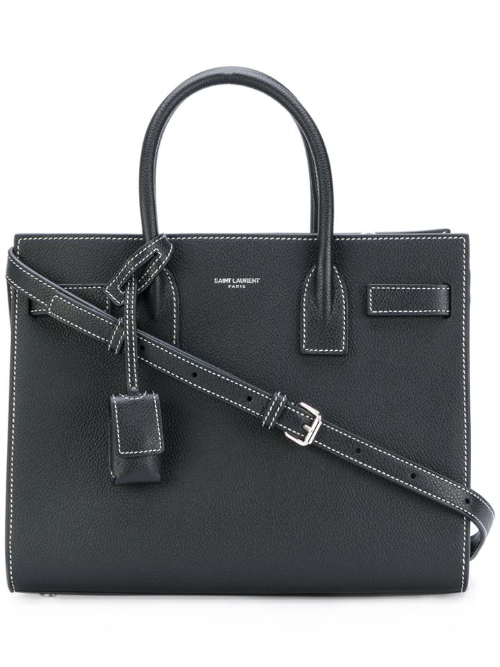 Saint Laurent Baby Sac De Jour Tote - Black