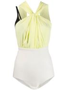 A.w.a.k.e. Mode Draped Effect Body - Yellow