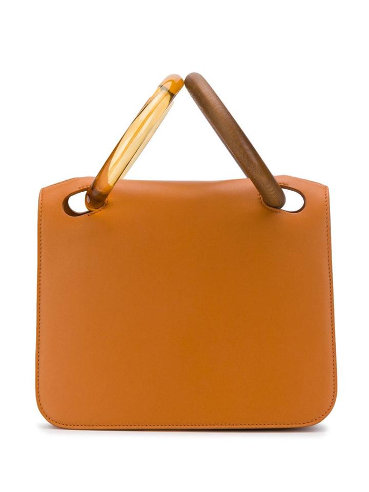 Roksanda Top Handle Tote Bag - Brown