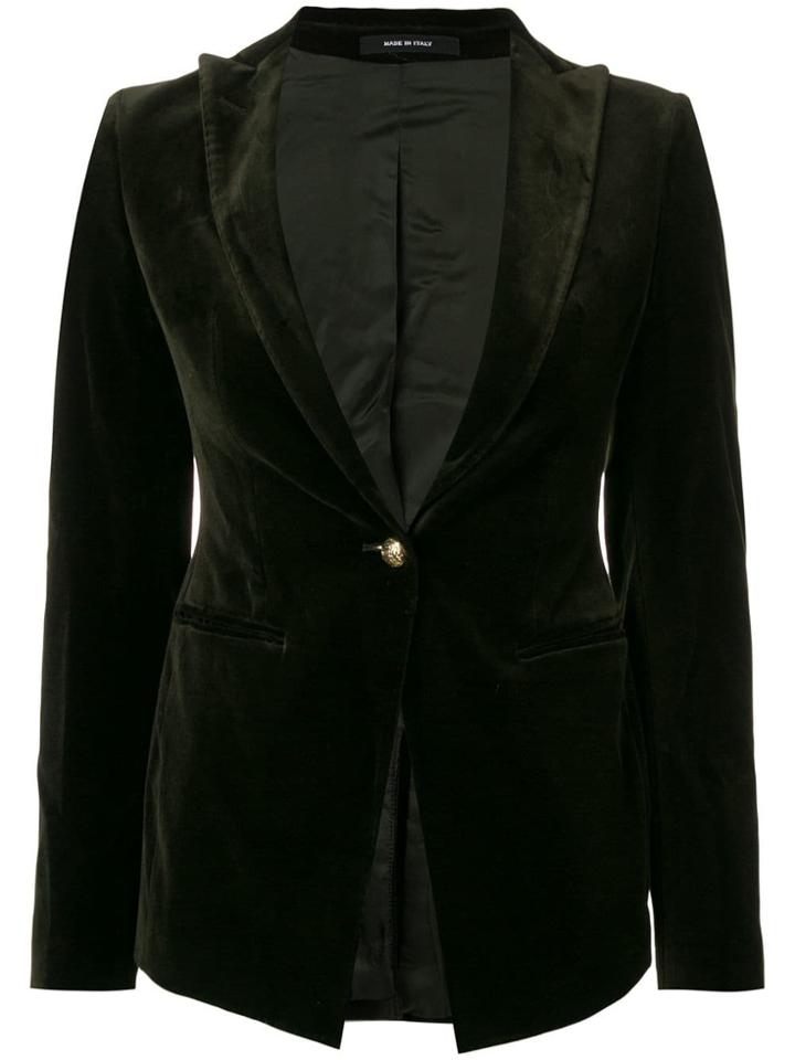 Tagliatore Fitted Blazer - Green