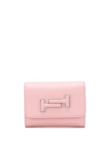 Tod's Tt French Wallet - Pink