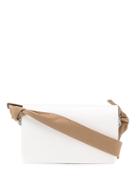 Mm6 Maison Margiela Foldover Crossbody Bag - White