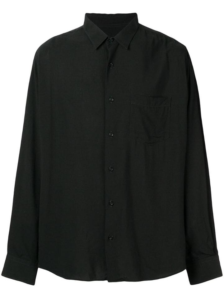 Ami Alexandre Mattiussi Classic-wide Fit Shirt - Black
