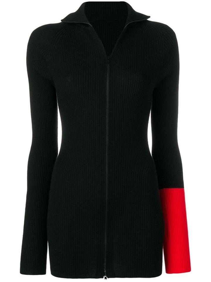 Yohji Yamamoto Ribbed Jumper - Black