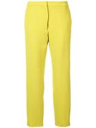 Rochas Cropped Trousers - Green