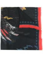 Zadig & Voltaire Kerry Eagle Scarf - Black