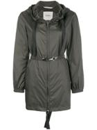 's Max Mara Ruched Detail Water-resistant Jacket - Green