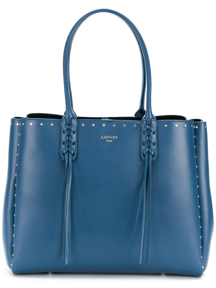 Lanvin Small Shopper Tote - Blue