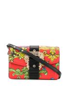 Versace Jeans Couture Baroque Print Camera Bag - Red