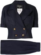 Chanel Pre-owned Setup Two-piece Suit - Blue