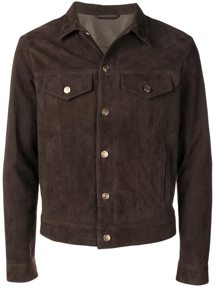 Alanui Slim-fit Jacket - Brown