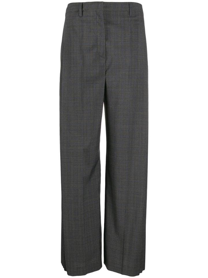 Prada Wide-leg Trousers - Grey