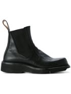 Julius Wedge Sole Ankle Boots - Black