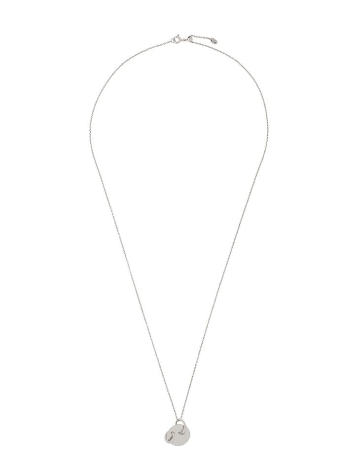 Maria Black Edison Pendant Necklace - Metallic