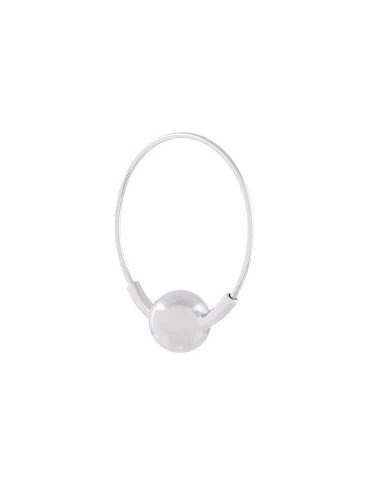 Maria Black 'hoop 8' Earring, Women's, Metallic