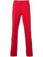 Kenzo Straight Trousers - Red