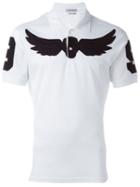 Alexander Mcqueen Winged Skull Patch Polo Shirt