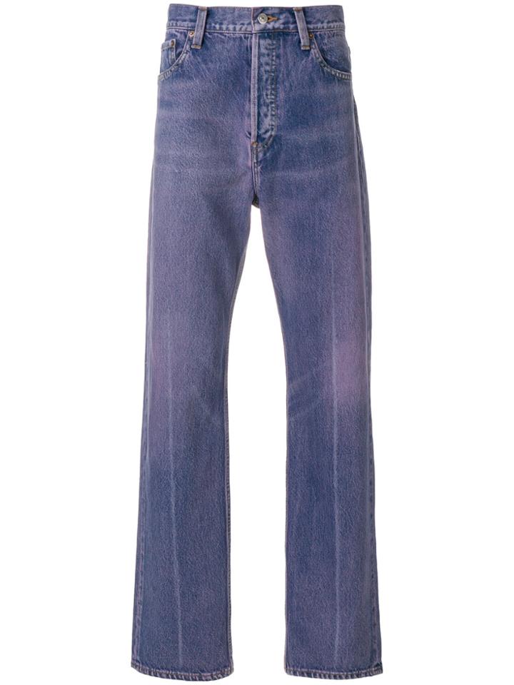 Balenciaga Regular Jeans - Pink & Purple
