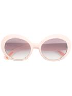 Christian Roth Eyewear Archive 1993 Round Sunglasses - Pink & Purple
