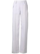 Lemaire Tailored Palazzo Trousers - Purple