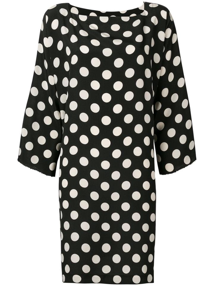 Daniela Gregis Polka Dot Dress - Black