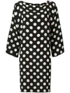 Daniela Gregis Polka Dot Dress - Black
