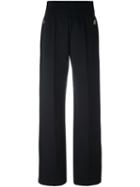 Givenchy Straight Leg Trousers, Women's, Size: 34, Black, Cotton/polyamide