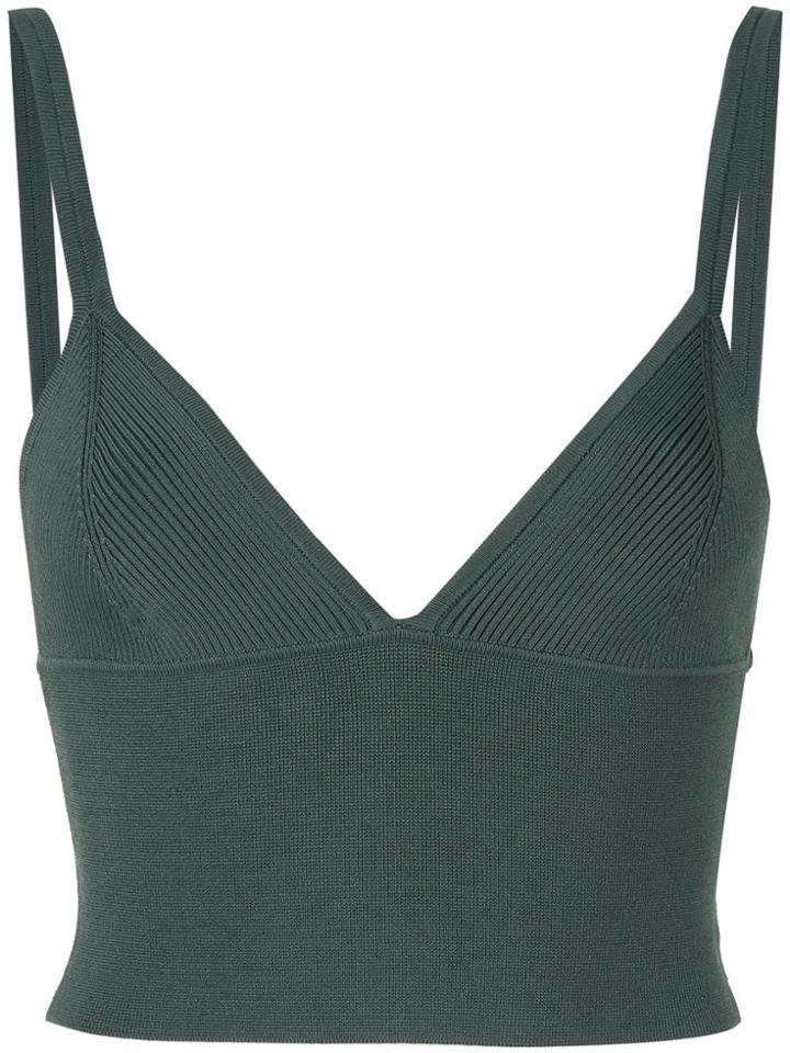Dion Lee Density Bralette - Green