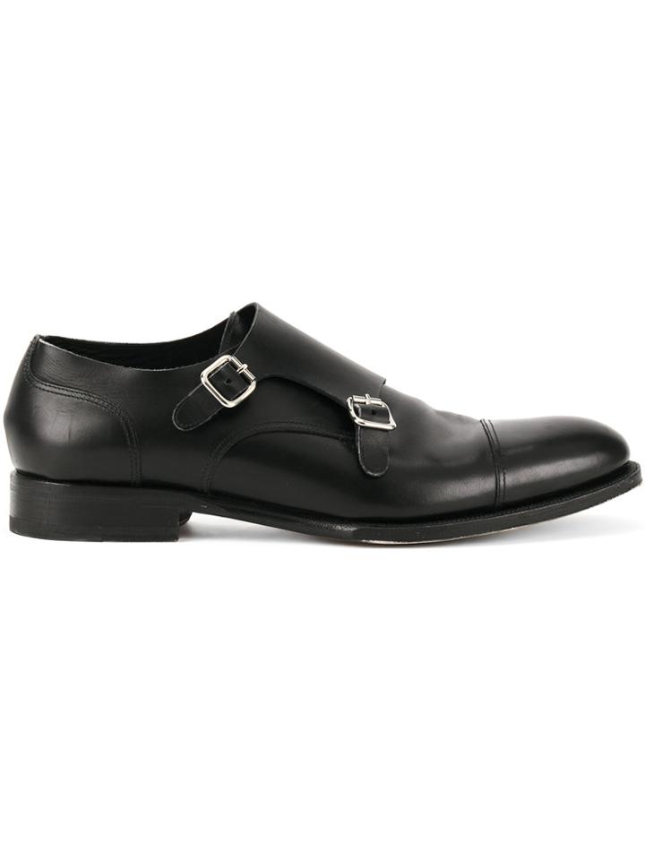 Dsquared2 Buckled Monk Shoes - Black