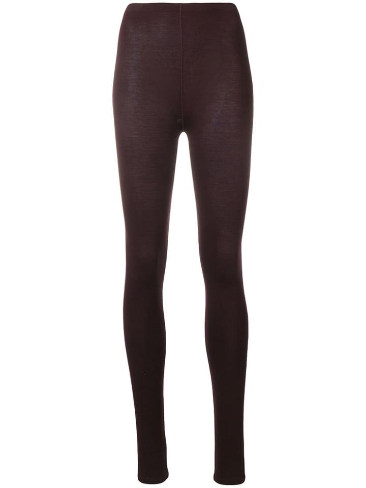 Majestic Filatures Stretch-fit Leggings - Red