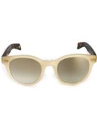 Garrett Leight Contrast Frame Sunglasses