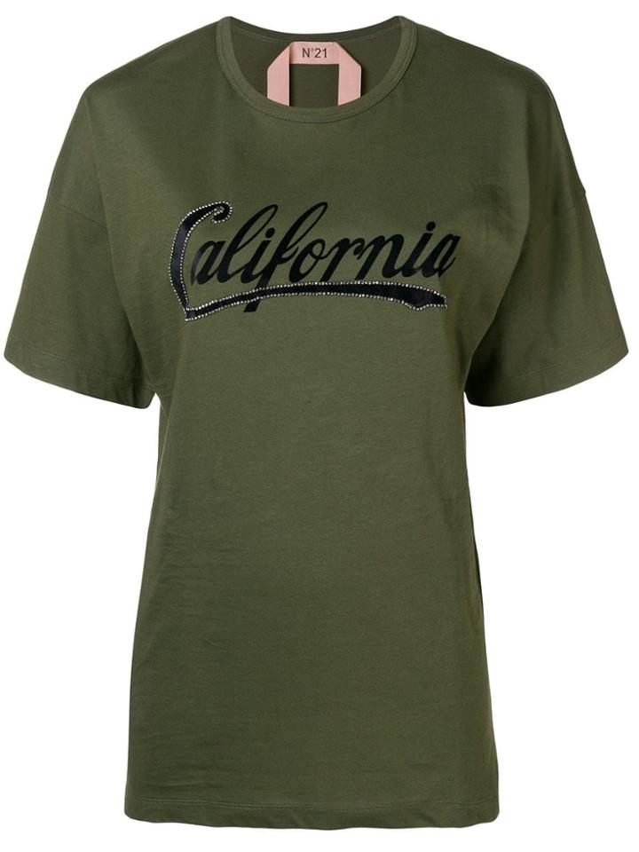 Nº21 California Short-sleeve T-shirt - Green