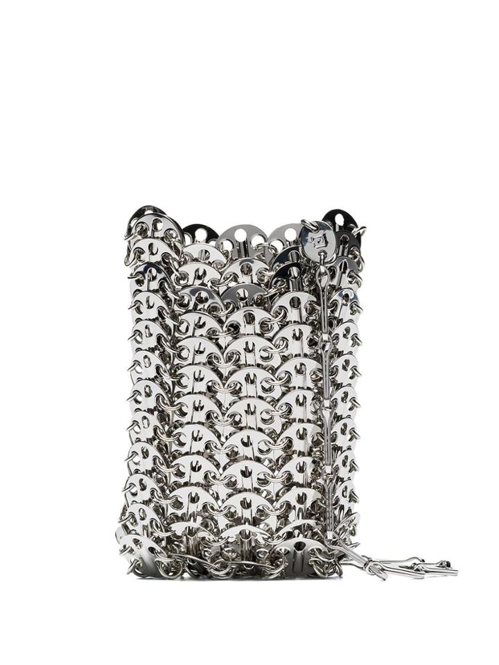 Paco Rabanne Iconic 1969 Mini Bag - Silver