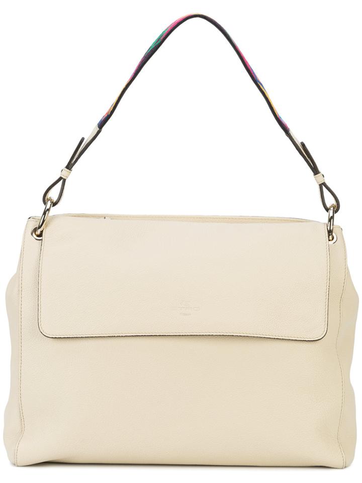 Etro Detachable Strap Shoulder Bag - Nude & Neutrals