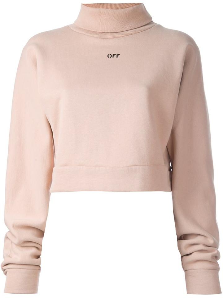 Off-white 'off Stamp' Turtleneck Sweatshirt