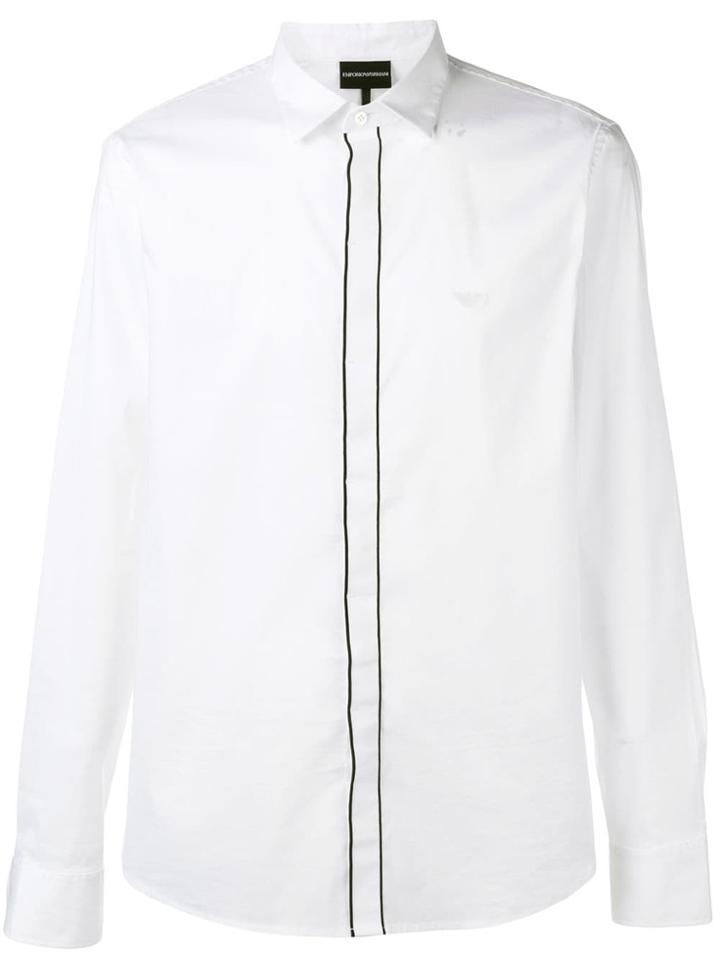 Emporio Armani Classic Collar Shirt - White