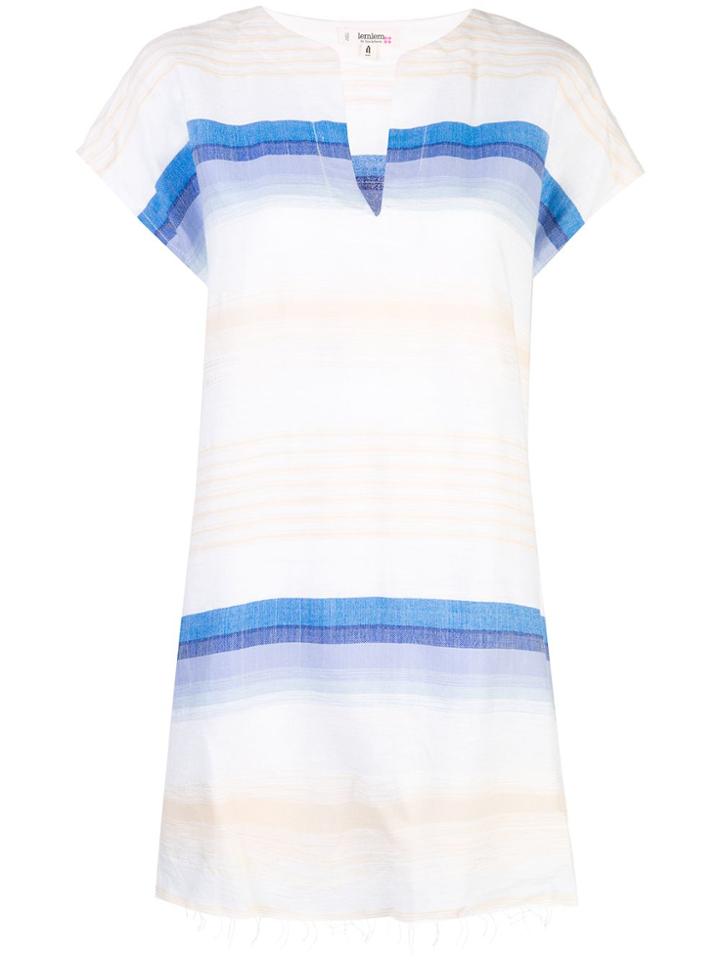 Lemlem Biftu Tunic Dress - Yellow