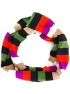 Rykiel Enfant Striped Eternity Scarf, Toddler Girl's, Size: 4 Yrs